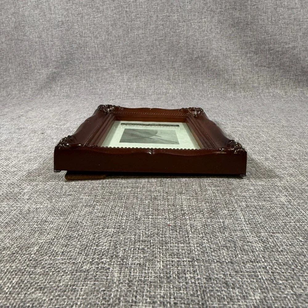 Special Moments Ornate Scroll Photo Frame 5x7 Brown Dark Academia Victorian